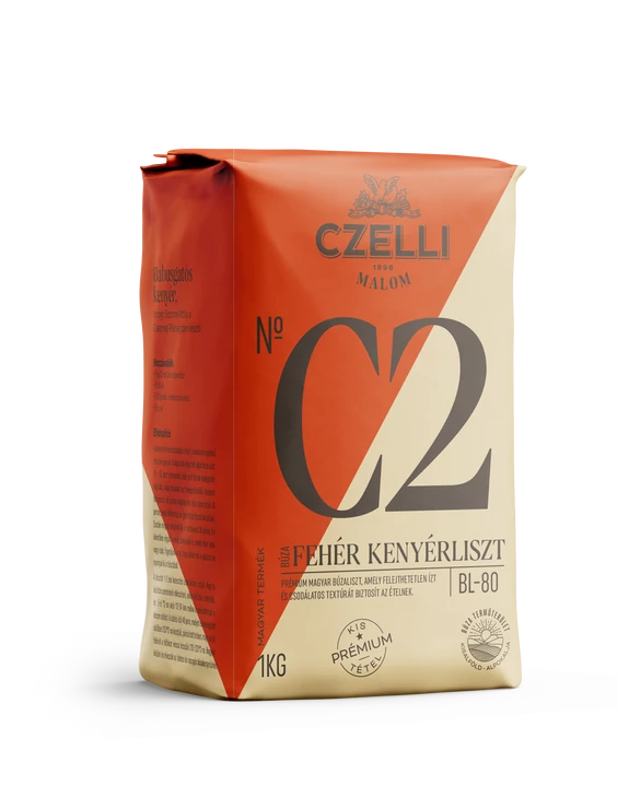 Fehér kenyérliszt BL 80 csomagolás