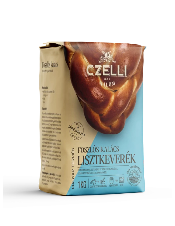 Czelli foszlós kalács lisztkeverék