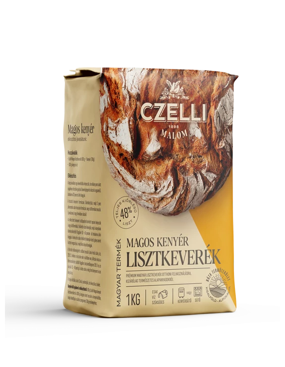 Magos kenyér lisztkeverék csomagolás