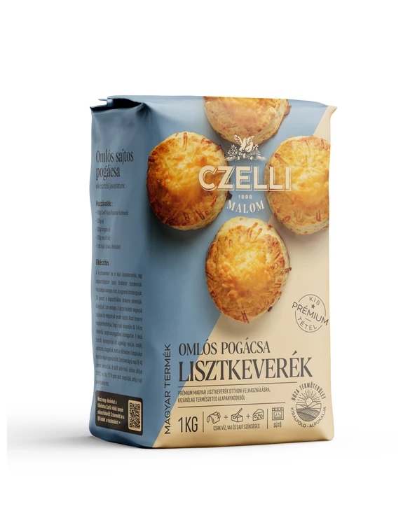 Czelli omlós pogácsa lisztkeverék